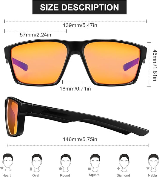 Okany Blue Light Blocking Glasses Gaming Computer Glasses Powerful Professional Screen Filter