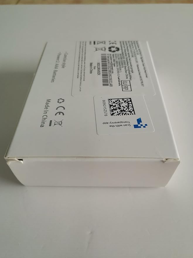 Digital Dual Kitchen Timer, 3 Channels Count Down/Up Triple Timer for Cooking, Magnetic Memory-Preset Large Display Adjustable Alarm Volume, Multi Times Management, 3A Battery Included, White