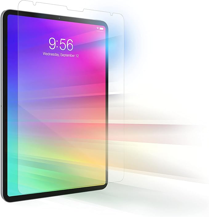 ZAGG InvisibleShield Glass+ Vision Guard Plus,Blocks Harmful High-Energy Visible (HEV) Blue Light And 99% of UV Light From Your Device, 3rd, 2nd and 1st Gen and iPad Air (4th Gen)