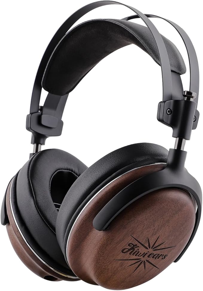 Linsoul Kiwi Ears Atheia Wired Over Ear Headphones, Dynamic + Planar Magnetic Dual Driver Headset, HiFi Stereo Monitor Earphones with Closed Back Design,for Musicians Audiophiles