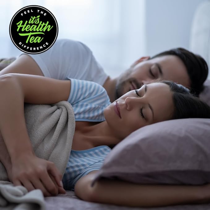 Sleep Easy Herbal Tea (w/Chamomile, Lavender, Lemon Balm, Valerian Root, & Passion Flower) For A Good Nights Rest