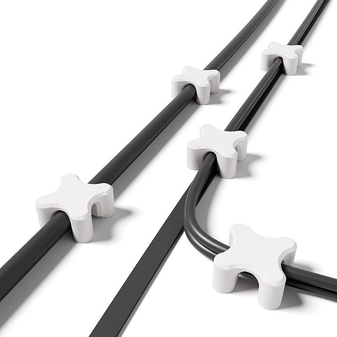 Magnetic Cable Organizer – Desktop Multipurpose Cord Keeper & Cable Management Clip for Home & Office