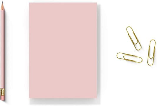 MADE IN USA – Debra Dale Designs Pink Note Pads 5"x7" – 13 Pads, 50 Sheets Each – 20lb Bond Memo Paper for Office Notes & Everyday Writing