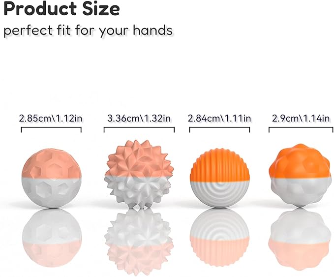 Magnetic Sensory Fidget Balls for Adults & Teens – 8PCS Silicone Textured Quiet Desk Toys for Anxiety Relief, Stress Relief Fidget Balls for Office, ADHD Focus Tools, Gifts for Coworkers or Friends