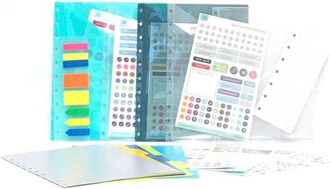 Talia Discbound Notebook Refills (Xaccessory Kit, Midsize (7.5in x 9.75in))