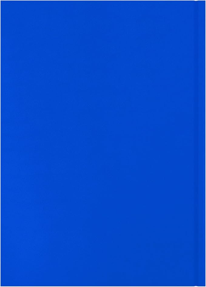 Collins 'Essentials' 12 Month Mid/Academic Year Planner, July 2025-July 2026 - ESSA43M.60-2526- Week-to-View Appointments Diary, A4 Hard Cover, Blue