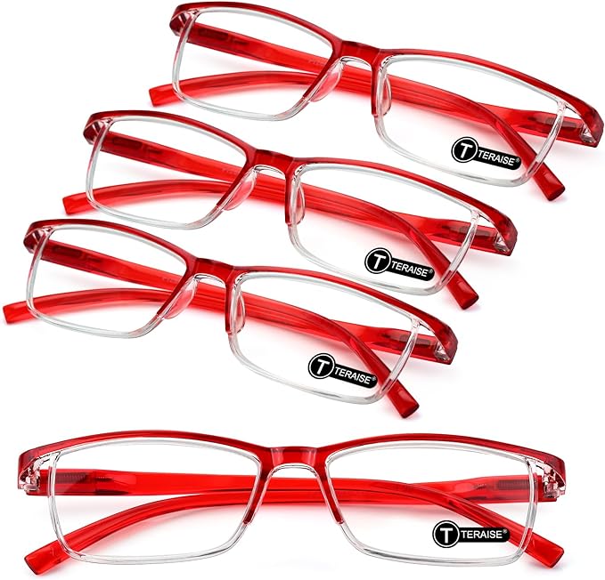 TERAISE Fashion Anti-blue light Reading Glasses Men Women Computer Reader