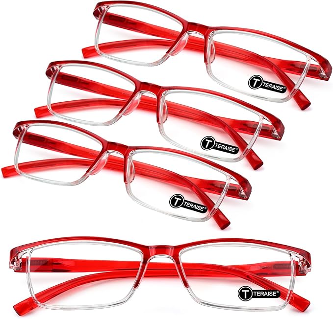 TERAISE Fashion Anti-blue light Reading Glasses Men Women Computer Reader