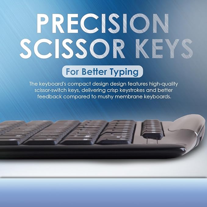 Evoluent Wired Compact Keyboard – Compact Keyboard, Portable Wired Keyboard – No Numeric Pad for Ergonomic Comfort, Keeps Mouse Closer to Reduce Arm Strain, Low Profile Scissor Keys