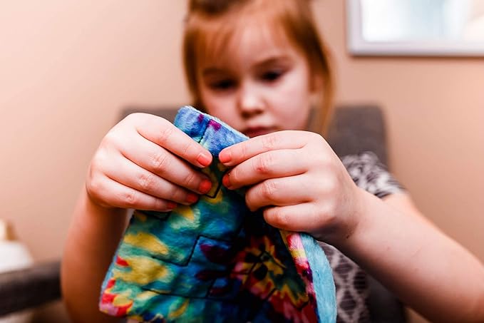 LakiKid Fidget Marble Maze Mat – Marble Fidget Toy & Tactile Sensory Items for Classroom, Sensory Mat for Learning & Focus Toys for Kids & Adults, Ideal for Concentration & Calm Down Corner Toy, 9”x6”