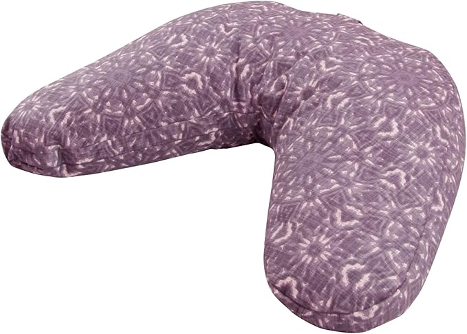 Hugger Mugger V-Shaped Meditation Cushion - Provides Support in Cross-Legged Sitting, Promotes Healthy Posture, Handmade in The USA