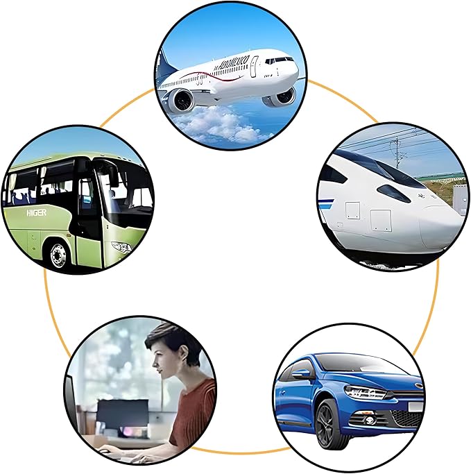 Airplane Foot Hammock Comfort Foot Hammock for Plane Travel Accessories,Airplane Gadgets,Good Use for Travel Essentials, Office,Desk (Forest, 1 Pack)