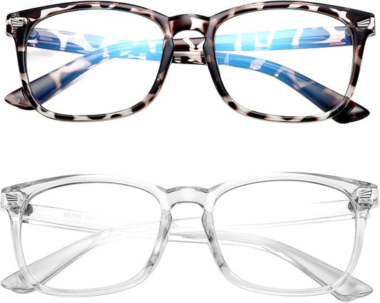 Hycredi Kids Blue Light Blocking Glasses，Anti Eyestrain & UV Protection, Computer Gaming TV Phone Glasses for Boys Girls