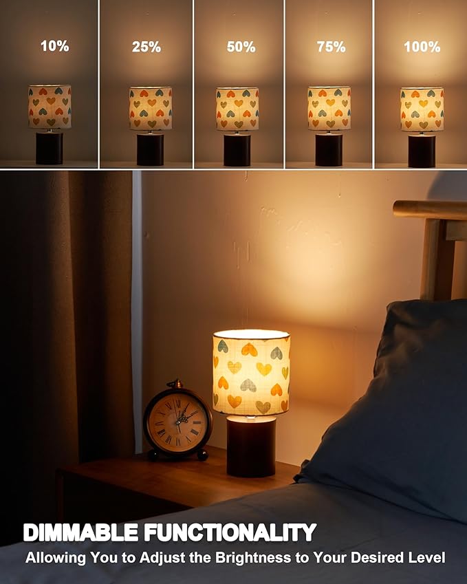 UMEXUS Rechargeable Wood Cordless Table Lamp with Timer, Remote, Dimmer, RGB Color-Changing, Small Battery Operated Lights, Ambient Lighting for Home Indoor Outdoor