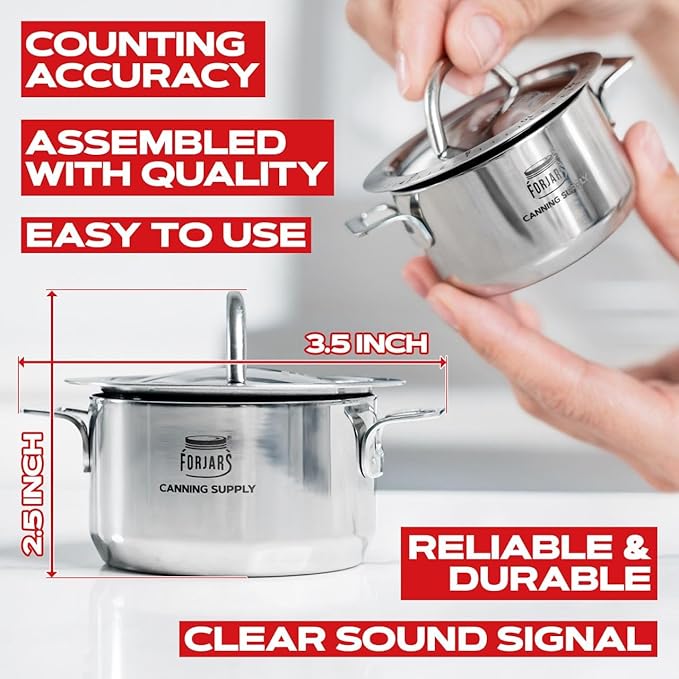 FORJARS Mechanical Kitchen Timer-for Cooking Wind up-Manual timers 60-Minute-Clock with Loud Alarm-No Batteries Required-Ideal for Food