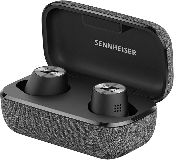 Sennheiser Consumer Audio Momentum True Wireless 2 - Bluetooth in-Ear Buds with Active Noise Cancellation, Smart Pause, Customizable Touch Control and 28-Hour Battery Life - Black (M3IETW2 Black)