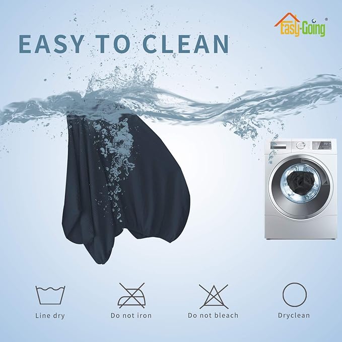 Easy-Going Stretch Cushion Cover Sofa Cushion Furniture Protector Sofa Seat Sofa Slipcover Sofa Cover Soft Flexibility with Elastic Bottom(Sofa Cushion, Dark Blue)