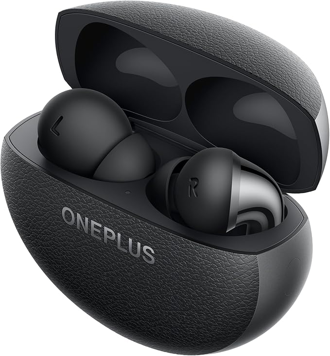 OnePlus Buds Pro 3, Wireless Bluetooth Earbuds, Noise Canceling Earbuds, Deep Bass, Immersive Sound, Up to 44 Hour Playtime with Charging case, Midnight Opus
