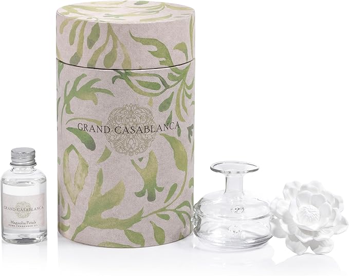 Magnolia Petals Zodax MINI Grand Casablanca Porcelain Diffuser