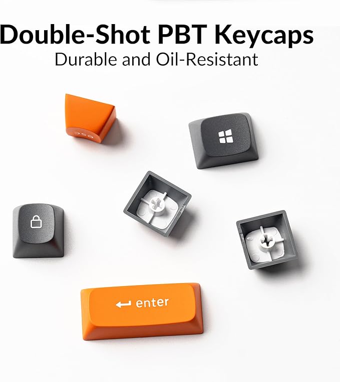 Keychron K8 Max TKL Mechanical Keyboard Wireless, 87 Keys QMK 2.4 GHz/Bluetooth 5.1/Wired Connection, White Backlit with Programmable Keychron Super Brown Switch for macOS Windows Linux