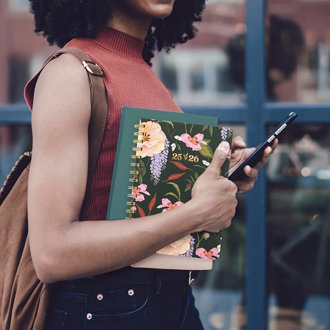 Cambridge Planner 2025-2026 Academic, Pen+Pillar, Weekly & Monthly, 5-1/2" x 8-1/2", Small, Tulip (PP13-200A)