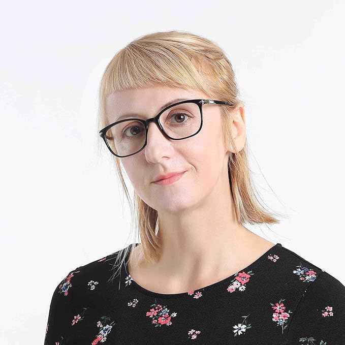 LifeArt Blue Light Blocking Glasses, Anti Eyestrain, Computer Reading Glasses,TV Glasses for Men and Women