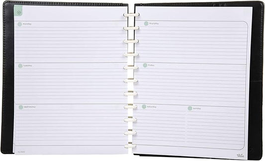 Talia Discbound Notebook Refills (Horizontal Undated Layout, Letter (8.5in x 11in))