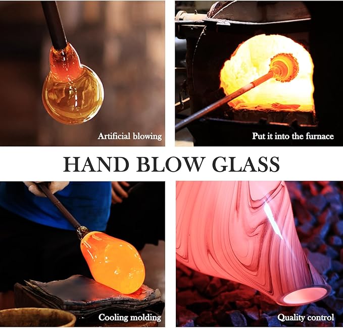 Porseme 150ml Essential Oil Diffuser Glass Color Changing Aroma Air Diffusers Aromatherapy Ultrasonic Cool Mist Humidifier 6 Running Hours Waterless Auto-Off for Sleeping Yoga Office (Mini Blue Ink)