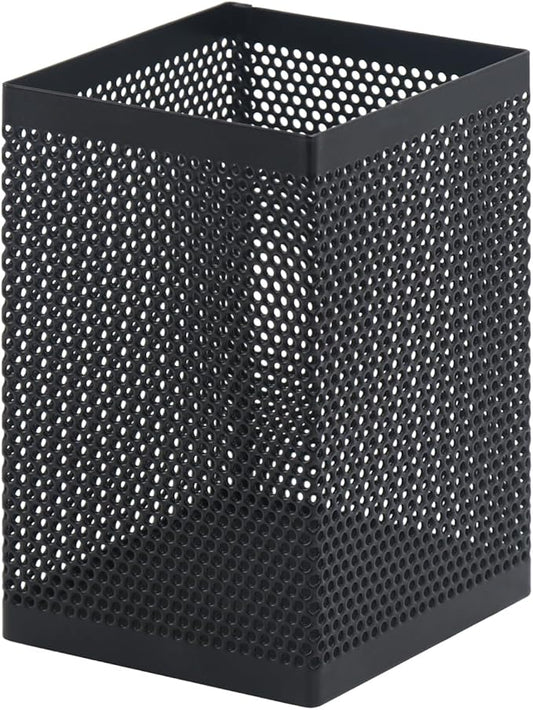 Comix Mesh Pen Holder Desk, Wire Pencil Holder with Foam Pad and Non-Slip Bottom Office Supplies Desk Organizer for Home Office School, 1 Pack