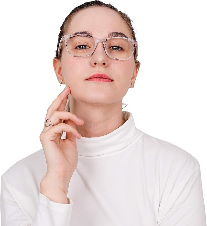 LifeArt Blue Light Blocking Glasses, Anti Eyestrain, Computer Reading Glasses,TV Glasses for Men and Women