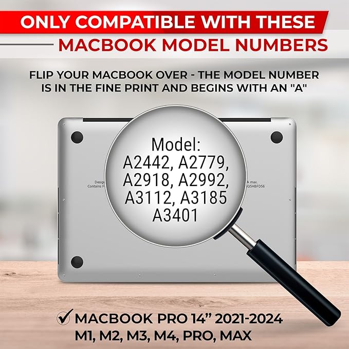 Privacy Screen For MacBook Pro 14 Inch | Flip Over Laptop Privacy Shield | Anti-Glare | Eye Protection| Aniti Spy | Blue Light Reduced Protector