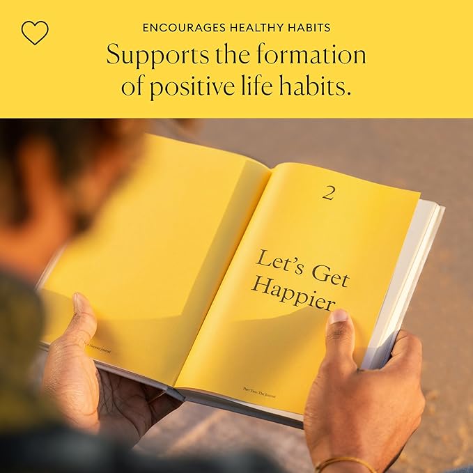 Intelligent Change Prince EA 3x Happier Journal - Guided Self Care 2025 Gratitude, For Men and Women with Daily Prompts, Inspirational Guides and Motivation for Enhanced Joy, Mindfulness & Well-Being