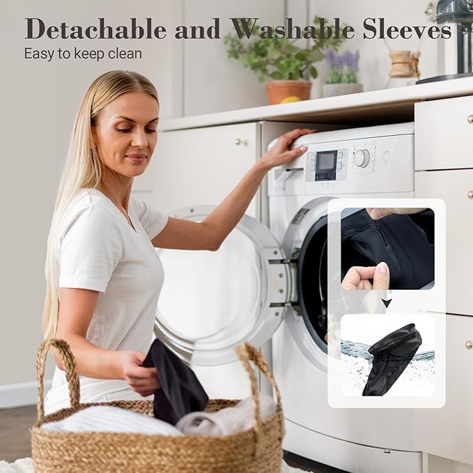 Foot Massager for Plantar Fasciitis,Neuropathy - 2025 Upgraded FSA Eligible Kneading Feet Massager with Heat,Shiatsu Foot Massager with Compression,Gifts for Women Men