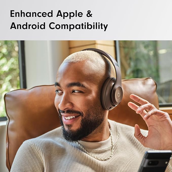 Beats Studio Pro - Wireless Bluetooth Noise Cancelling Headphones - Personalized Spatial Audio, USB-C Lossless Audio, Apple & Android Compatibility, Up to 40 Hours Battery Life - Deep Brown