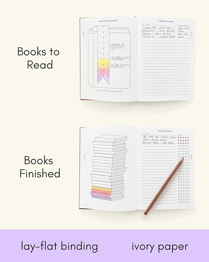 Kunitsa Co. Reading Journal - 52 reviews. Review and Track Your Reading. Book Journal for Book Lovers & Readers. Burgundy