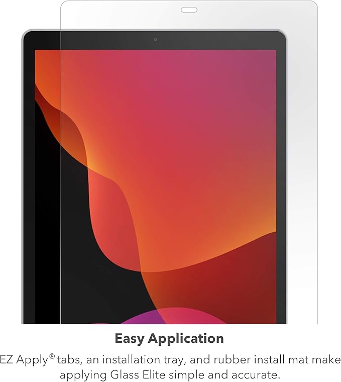 ZAGG invisibleShield Glass Elite VisionGuard Screen Protector - for Apple iPad Air 10.9" (Gen 5, Gen 4) & iPad Pro 11" (Gen 4, 3, 2, 1) - Impact Protection, Scratch Resistant, Fingerprint Resistant