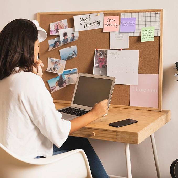 BAYTORY 640 Sheets Pop Paper Up Sticky Notes, 3 x 3 Inches, Morandi Colored Self-Sticky Note Pads, Memo Pads for School Office Home Desk Accessories (Morandi Series)