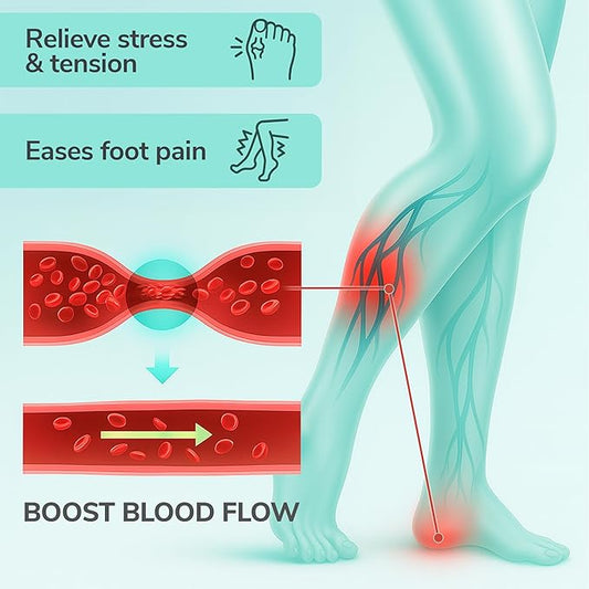 Acupressure Massage Slippers for Plantar Fasciitis & Neuropathy Relief – Reflexology Massager Sandals, Ideal Gift for Men & Women, Stress & Tension, Pain Management for Foot Health