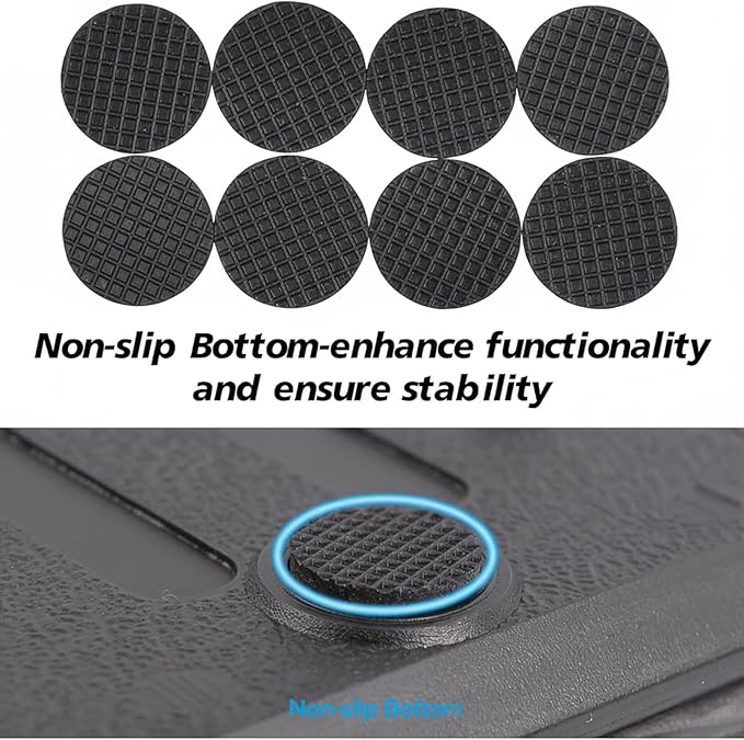 Foot Rest for Under Desk at Work 4-Level Height Adjustable, Ergonomic Foldable Footrest for Office, Gaming,Computer, Soft & Removable Pad Desk Foot Stool Suitable for All Seasons