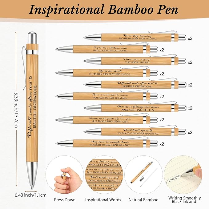 Spakon 20 Sets Christmas 2026-2027 Pocket Weekly Planners with Pens Inspirational Mini Daily Journal To Do List Goals Notepad Employee Appreciation Gift for Coworker Medical Assistant(Vibrant)