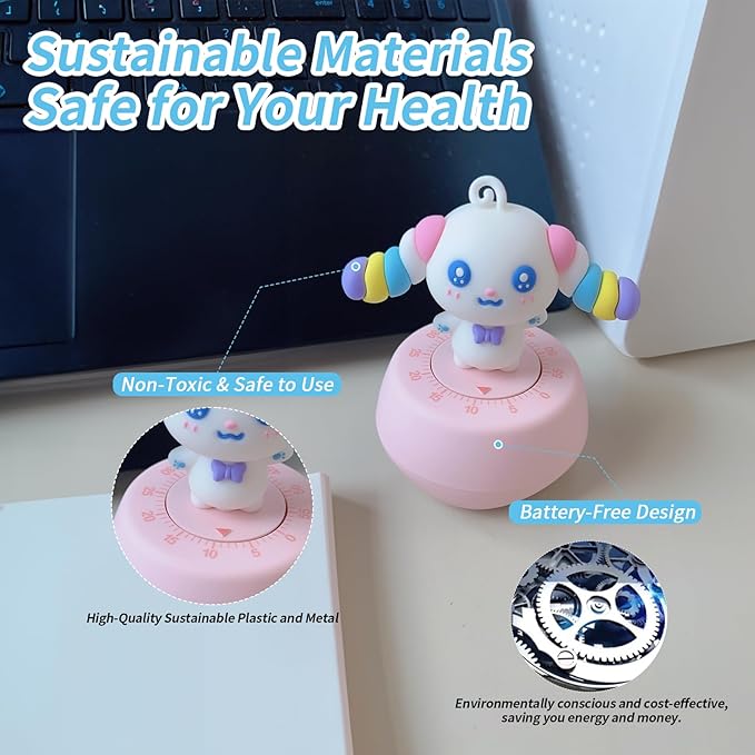 Parking Timer(Pink Candy Dog)