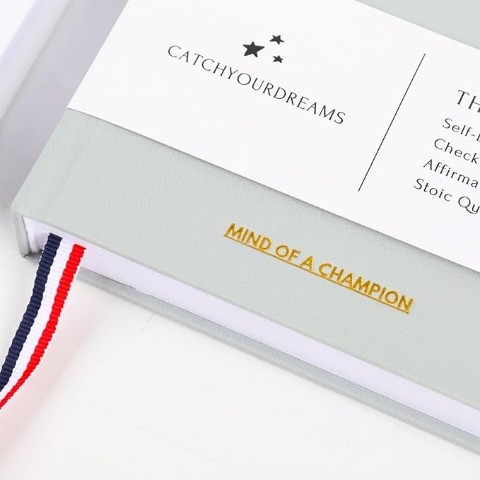 Mind Of A Champion - Self-Mastery & Mindfulness Journal for Men: Daily Guided Prompts for Goal Setting, Productivity, Gratitude, and Personal Growth - Ultimate Men’s Goal Planner & Inspirational Diary