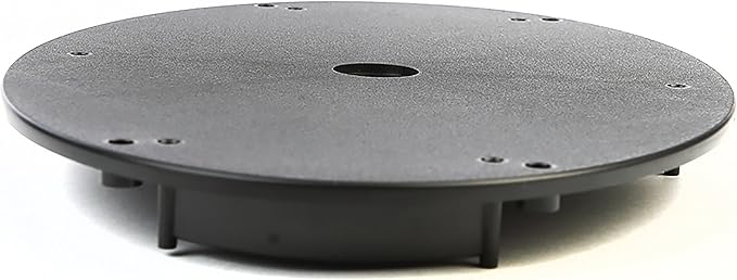 Stackable 1 Inch Computer Monitor Riser Stand, Oval, Black, VUR 8800 48-Pack