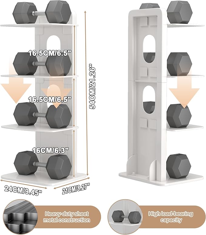 UMDONX Desktop Bookshelf Organizer Large Capacity Standing Desk Storage Rack for Books, Notebooks, Office Supplies & Decor – Easy to Assemble Space-Saving Book Organizer for Home & Office White