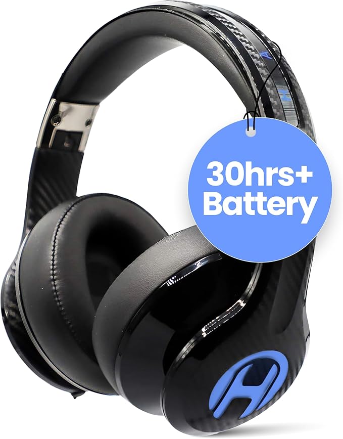 Noise Cancelling Bluetooth Gaming Headphones - Dirac 3D Surround with 30+ Hr Battery, Touch Controls and RGB - Wireless Gaming Headsets for PS5, Xbox, PC, Switch & Mobile