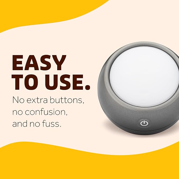 Circadian Optics Light Therapy Lamp | Ultra Bright 10,000 Lux Full Spectrum UV-Free LED Light | Leo