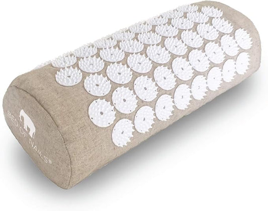 Original Premium Comfortable ECO Acupressure Pillow Lumbar Cushion, 2142 Acupuncture Pressure Points for Neck Pain, Back Pain, Stress Relief with Drawstring Bag, 15x6x4