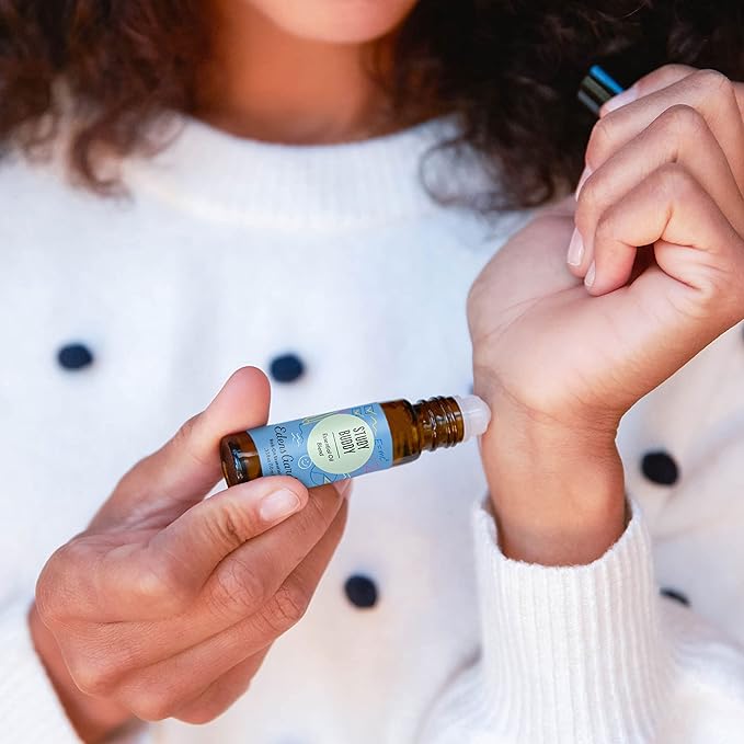Edens Garden Study Buddy Essential Oil Roll-On Blend- 100% Pure Premium Grade, Natural, Therapeutic, Aromatherapy, Kid & Skin Safe, The Best for Wellness, Tension Pre-Diluted 10 ml (.33 fl oz)