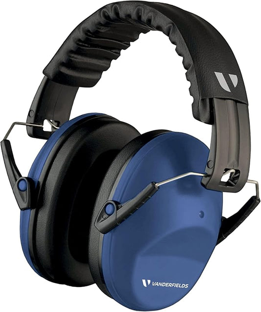 Vanderfields Hearing Protection Headphones - 26dB - Range Shooting Ear Protection - Noise Cancelling Ear Muffs for Adults