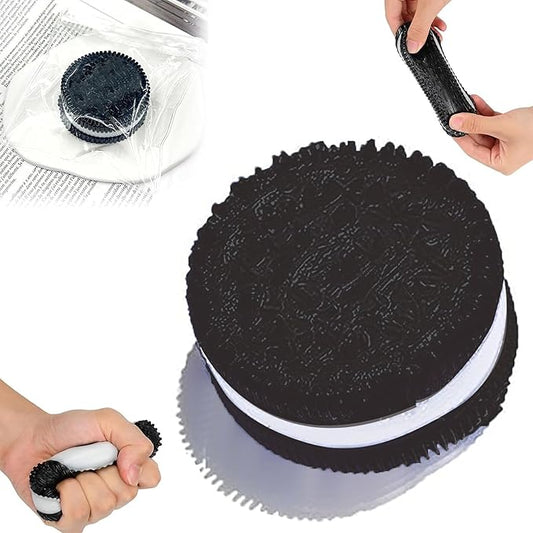 Stress Relief Toy,Handmade Silicone Stres Relief Squishy Toy,Ultra-Soft Decompression Venting Toys,Anxiety and Relaxation Perfect Desk Accessory for Stress Relief Toys(Black)